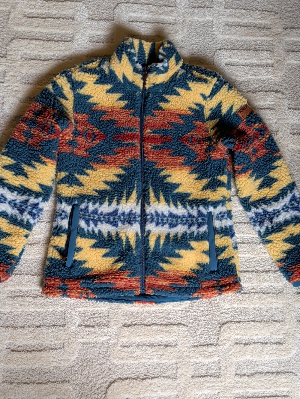 Ariat x Pendleton Zip Aztec Sherpa Jacket